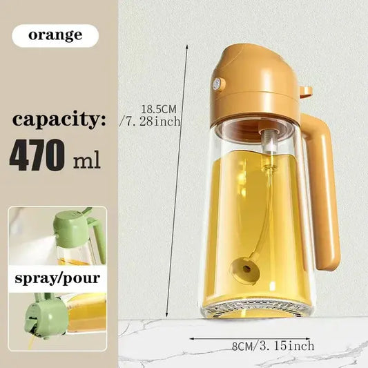 Leakproof Dual-Purpose Glass Spray Bottle