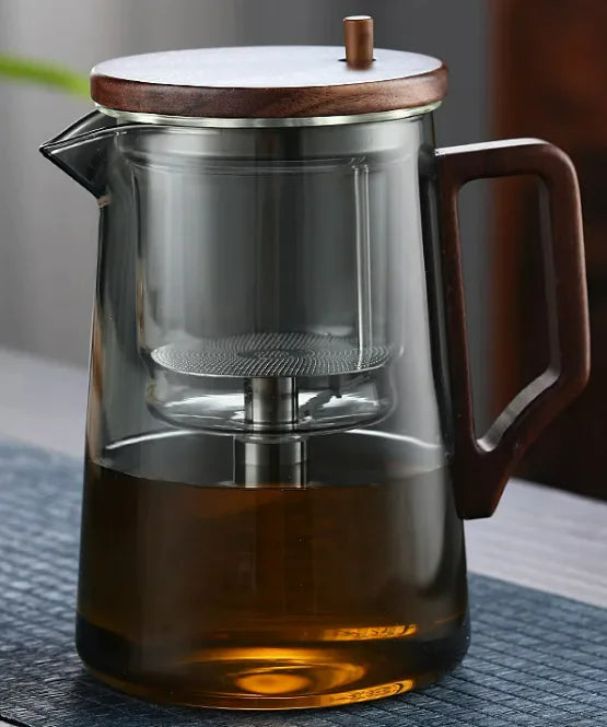 Heat-resistant Water Separation Teapot
