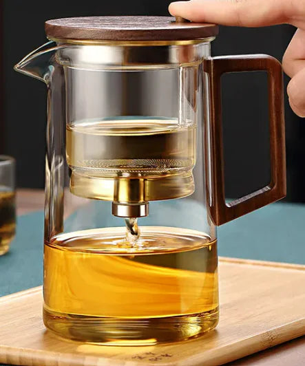 Heat-resistant Water Separation Teapot