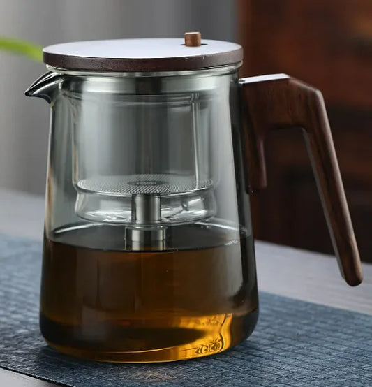 Heat-resistant Water Separation Teapot