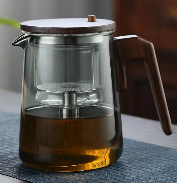 Heat-resistant Water Separation Teapot
